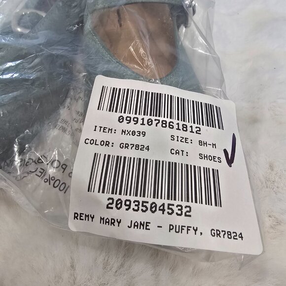 Madewell The Remy Mary Jane Flats Architect Green Suede Women's Size 8.5 NEW - Picture 9 of 9